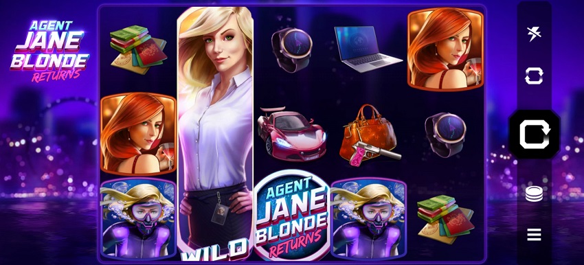  اللعب وكسب المال في لعبة سلوت Agent Jane 