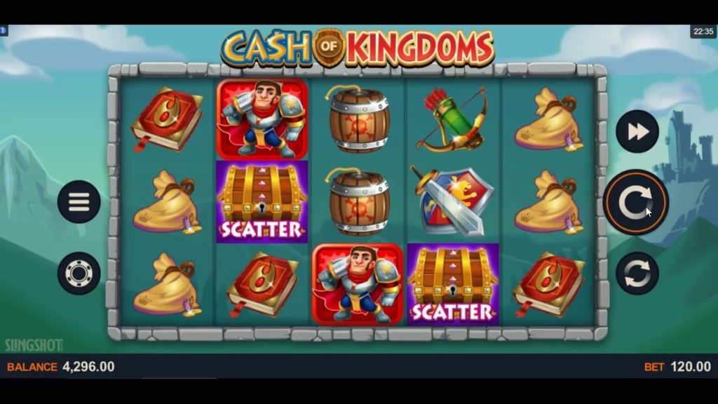 كيف تبدأ لعب لعبة سلوت Kingdom of Cash